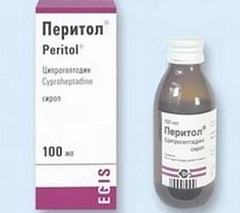 Перитол сироп: устранение симптоматики экземы, аннотация