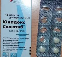 Выбор подходящих дозировок таблеток Юнидокс Солютаб