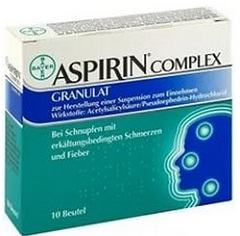 Наблюдавшееся побочное действие пакетиков Аспирин-Комплекс