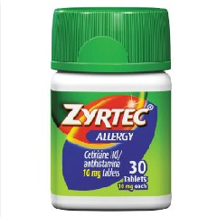 Зиртек - эффективное антигистаминное средство