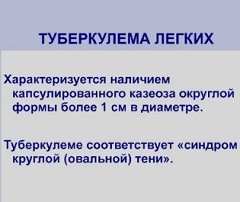 Симптомы туберкулемы легкого1