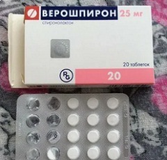 Побочные действия Верошпирон3