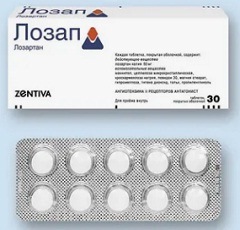 Побочные эффекты Лозап3