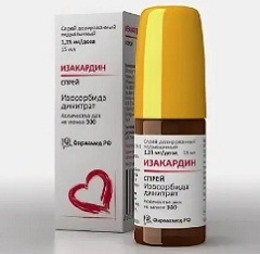 Побочные действия спрея Изакардин1