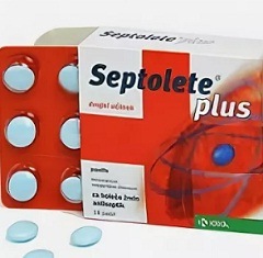 Септолете Плюс при фарингите1