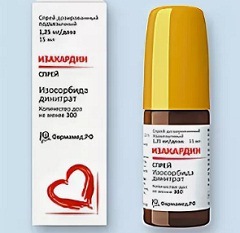 Побочные действия спрея Изакардин3
