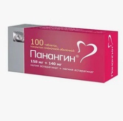 Побочные действия Панангин1