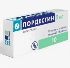 Побочные эффекты Лордестин3