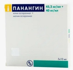 Побочные действия Панангин2
